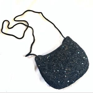 Dress Mini Evening Bag Sequin and Beaded NWOT